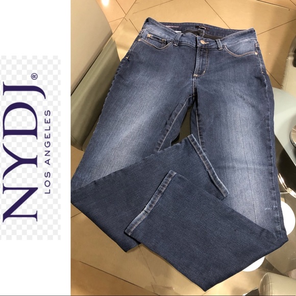 NYDJ Denim - NYDJ Marilyn straight Jeans size 8P